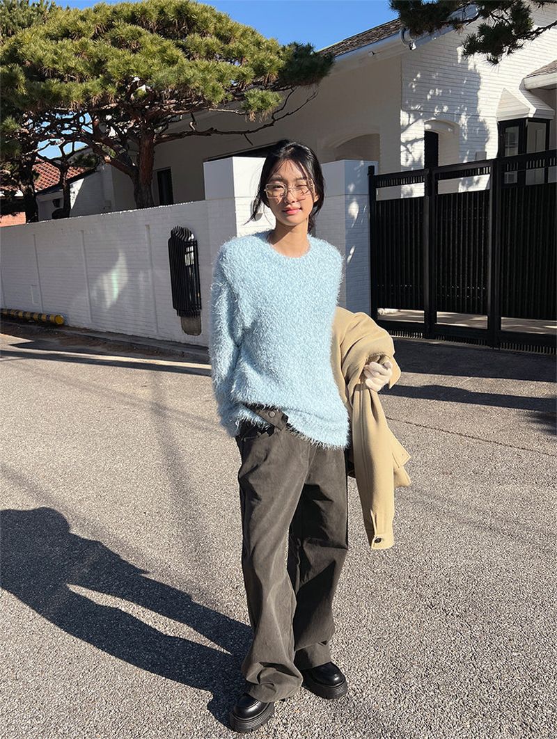 LEGACY BOUCLE KNIT (3COLOR)
