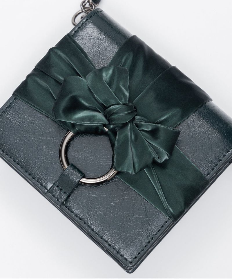 Knotted Wallet Bag (Real Leather-GN)