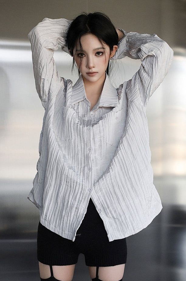 EEUN(イウン)の「Louis Overwrinkle Shirt(Tops)」