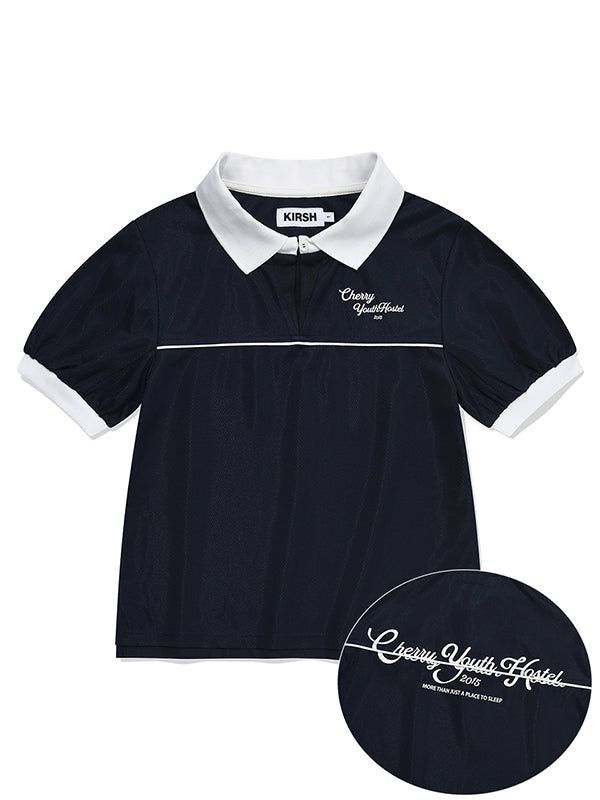 KIRSH（キルシー）の「DIVIDE PIQUE T-SHIRT [NAVY]（Tops）」