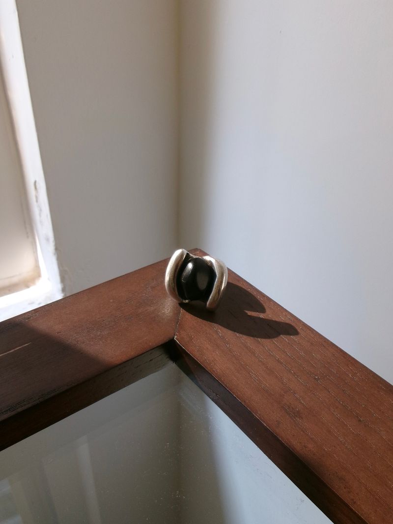 Resin Design Oval Ring