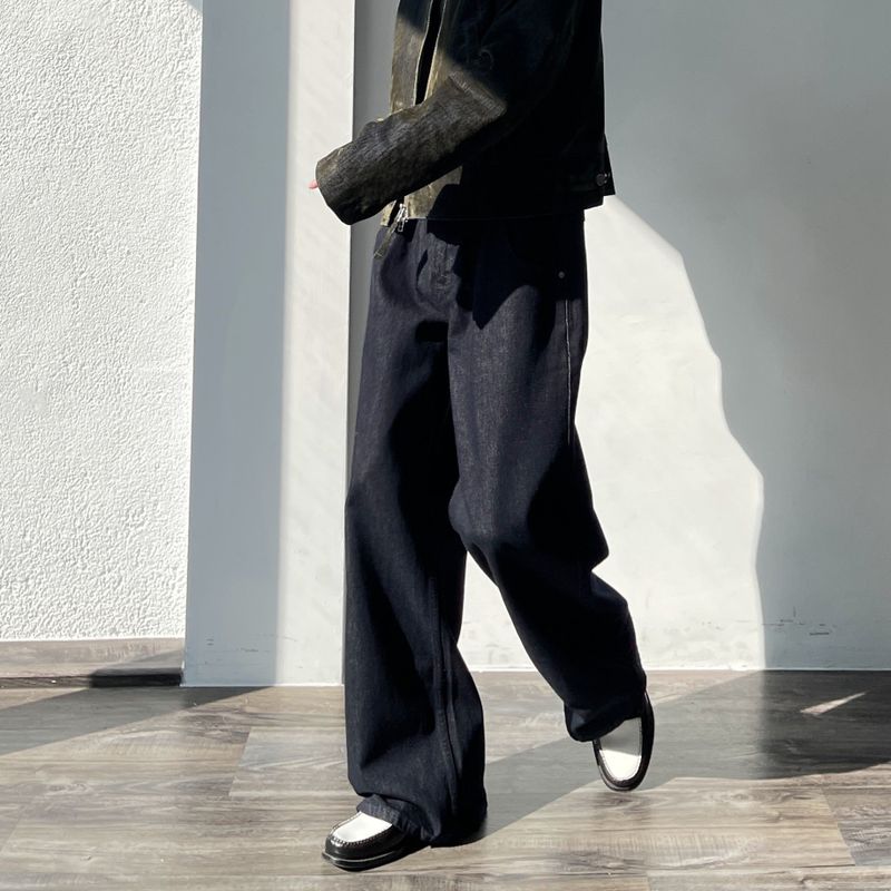 Deep Tone Straight Denim