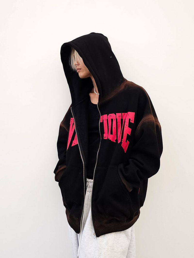 VENTIQUE VTQ Napping hooded zip-up 3colors