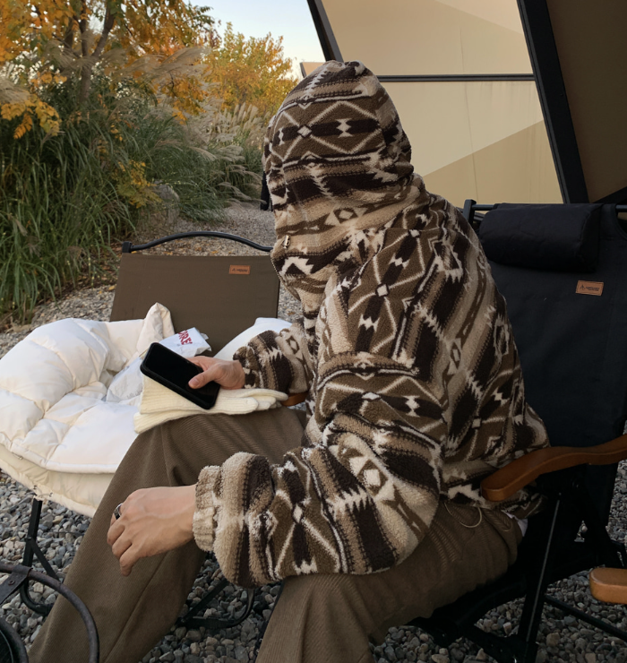 Garouk Two-Way Nordic Heating Hooded Jumper