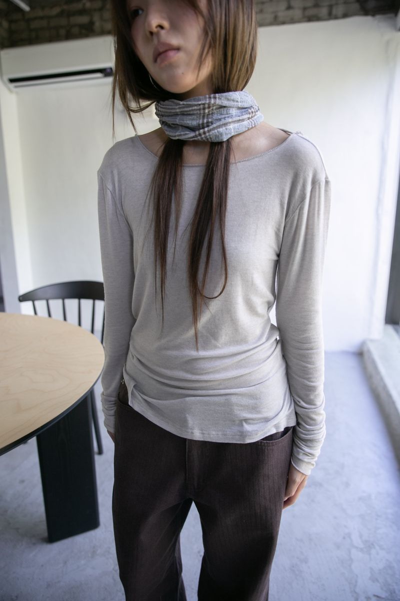 drapping strap slim top(3colors)