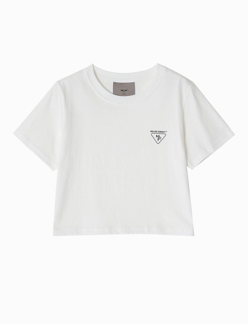 MCT W04 White concept Crop T-shirts