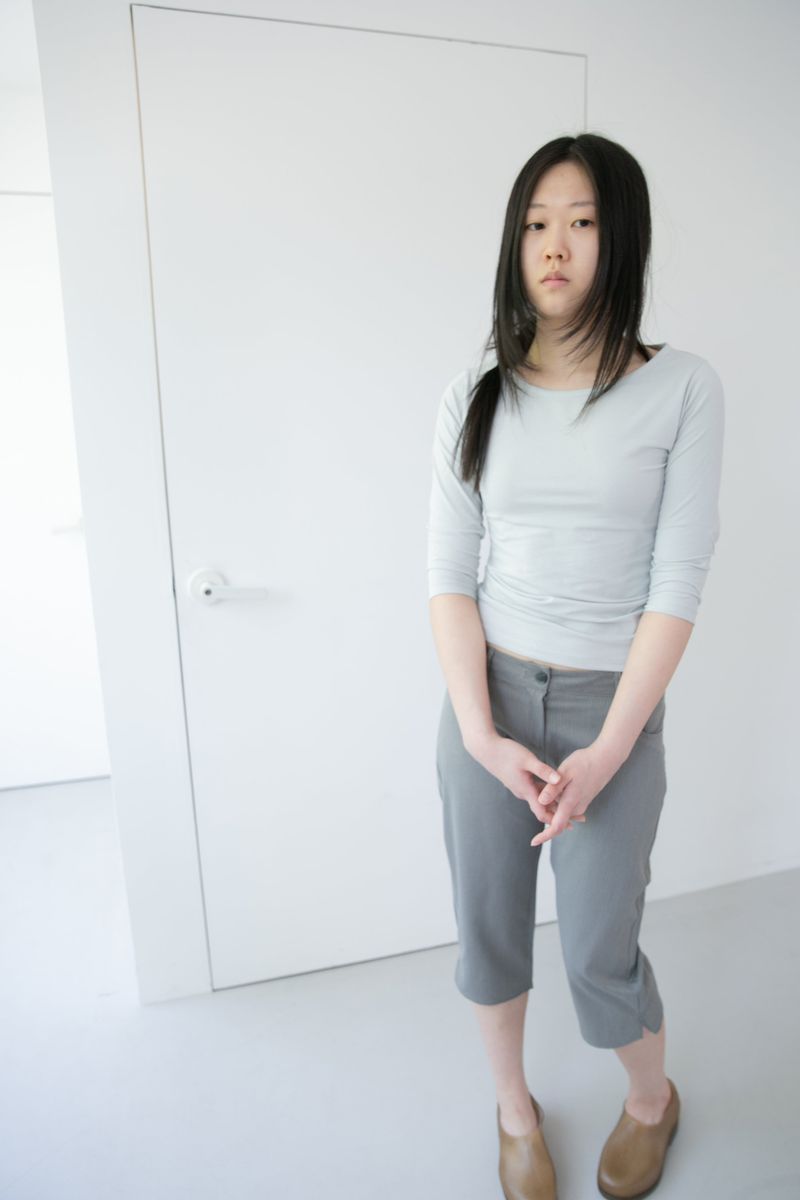 gray capri sleeve top(3colors)