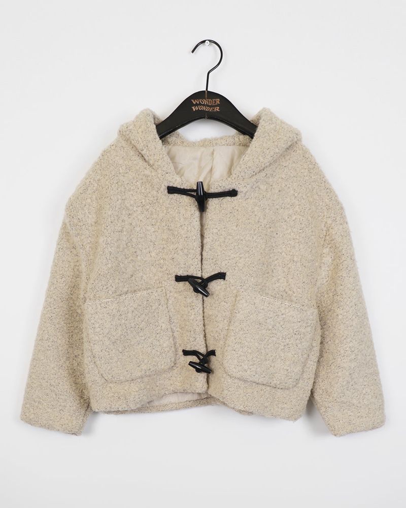 Mev Bokashi Duffle Hood Short Coat