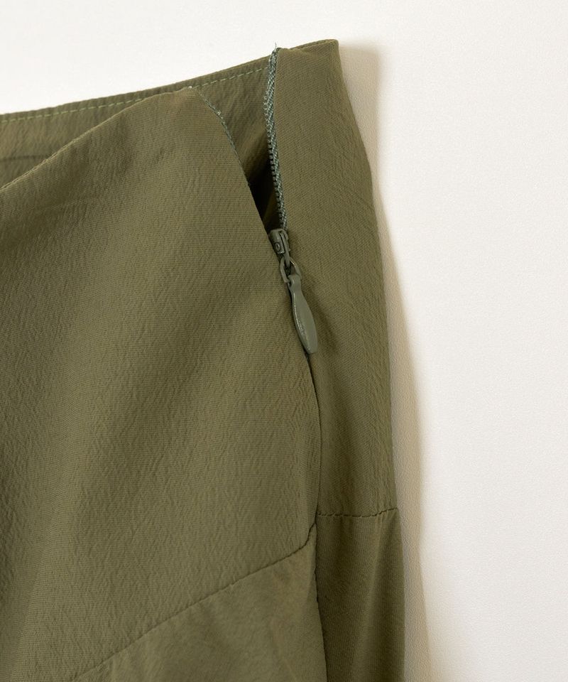 BALLOON MINI SKIRT KHAKI