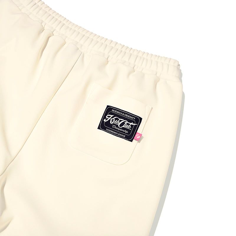 TRACK JERSEY PANTS [IVORY]