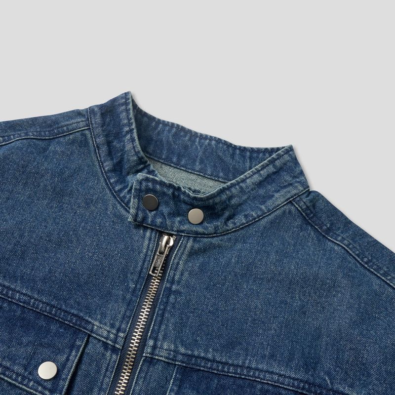 OA Cargo Biker Denim Jacket