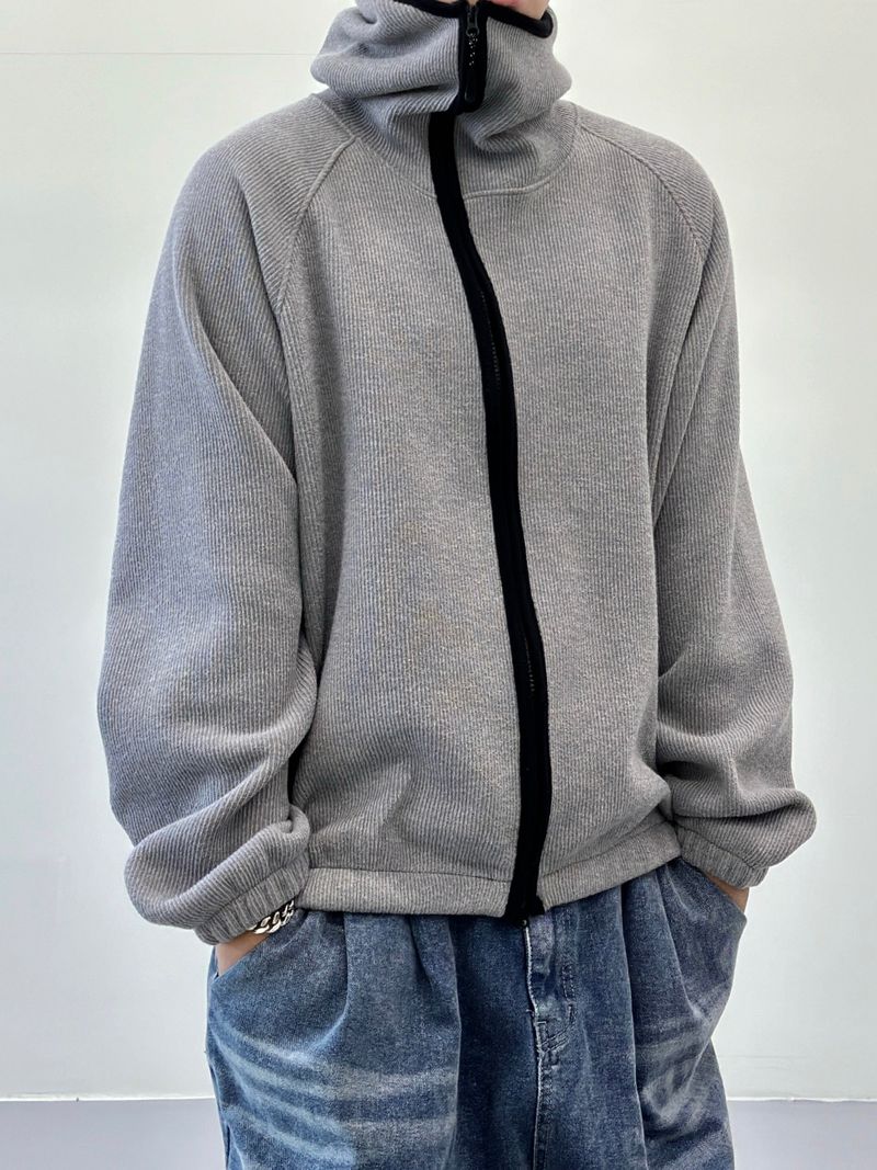 Javelin high face hooded zip-up 2C