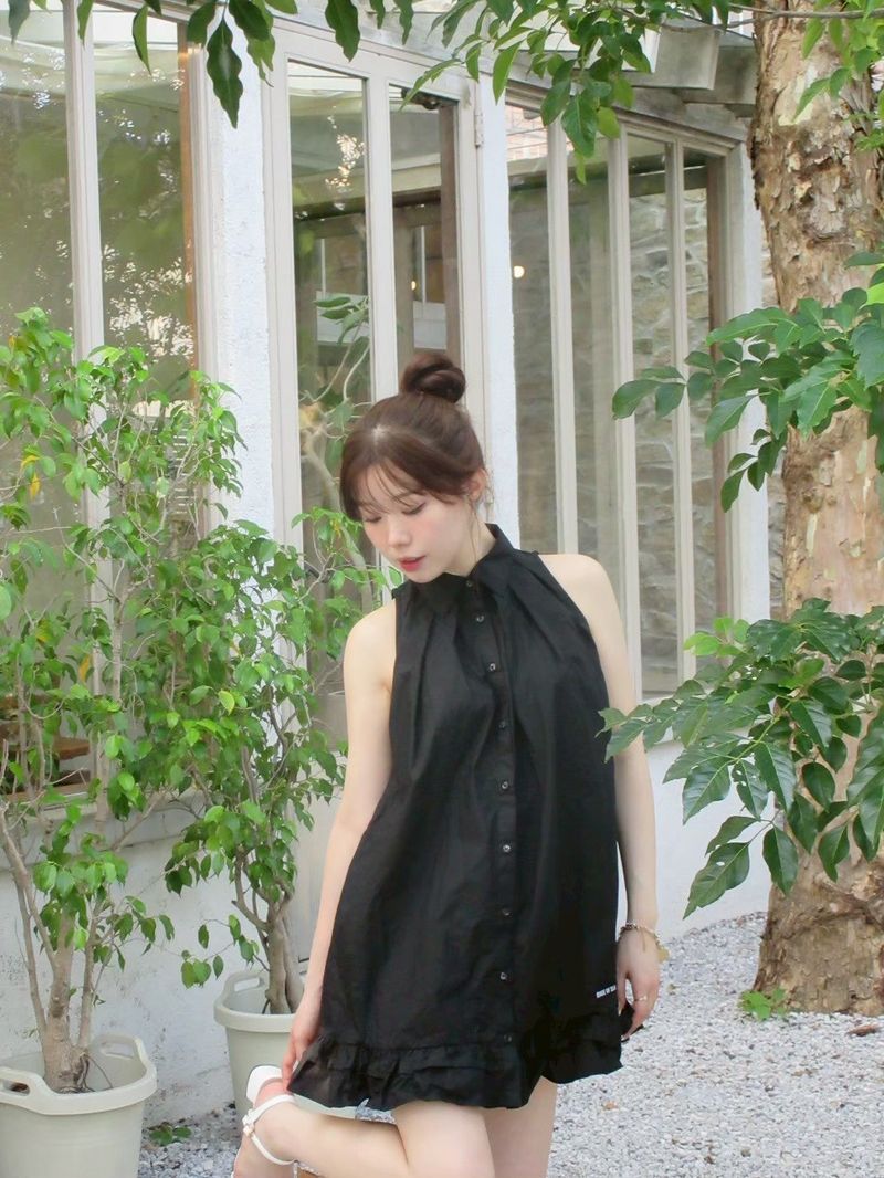 made of silk（メイドオブシルク）の「シャツミニワンピース（ワンピース/ドレス）」