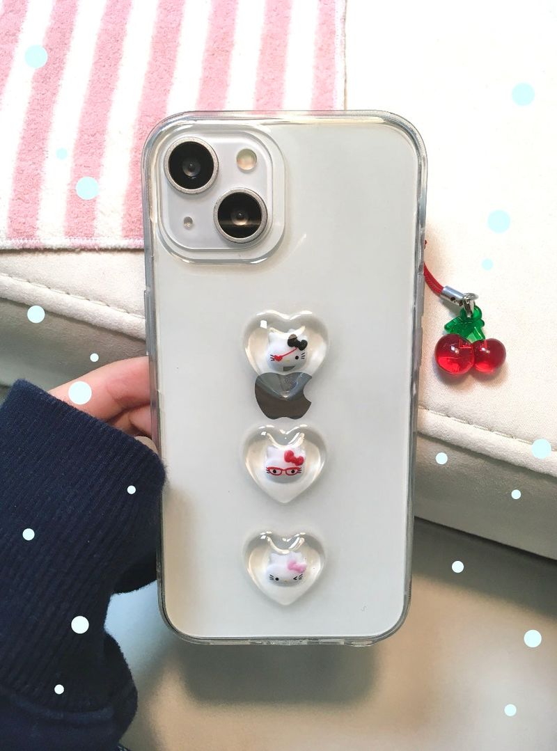 dangdoroom（ダンドルーム）の「[MADE] スリーキティーレジンケース(1)（スマホグッズ/小物）」