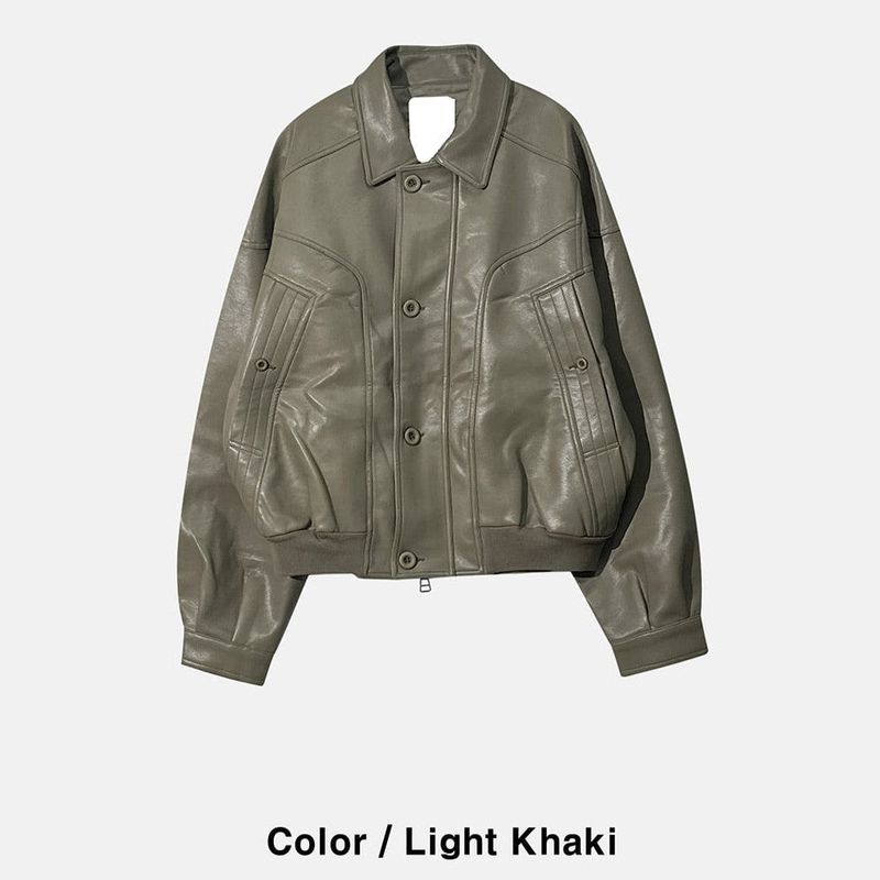 ASCLO Superior Leather Jacket (3color)