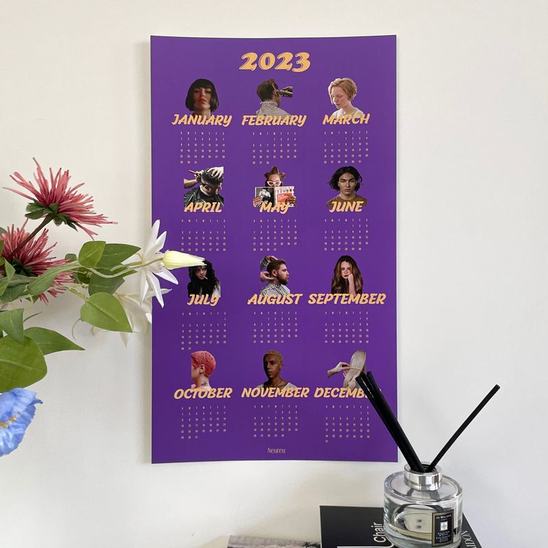 Color Poster Calendar