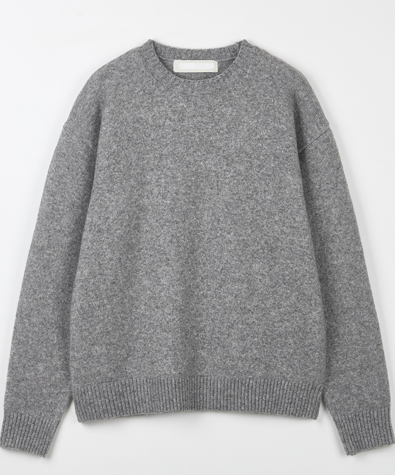 Bellin Wool Round-Neck Knit (8 Colors, M / L)