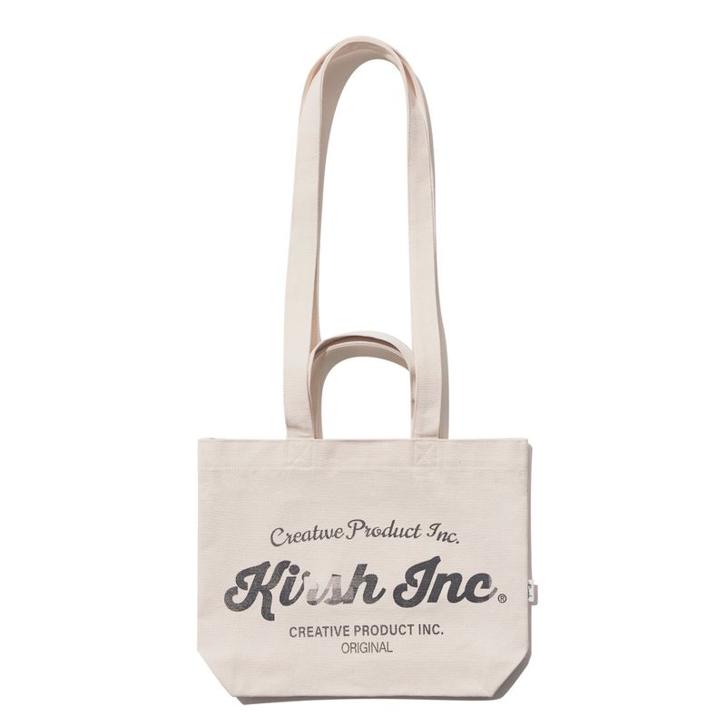 UNI WORDING LOGO ECO BAG [IVORY]