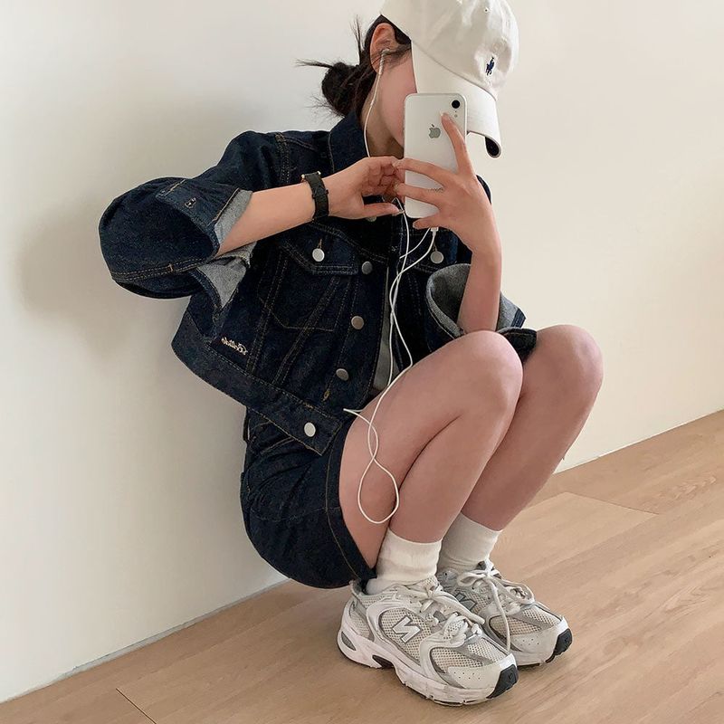 [Bellide made] Non-fade raw denim  set-up