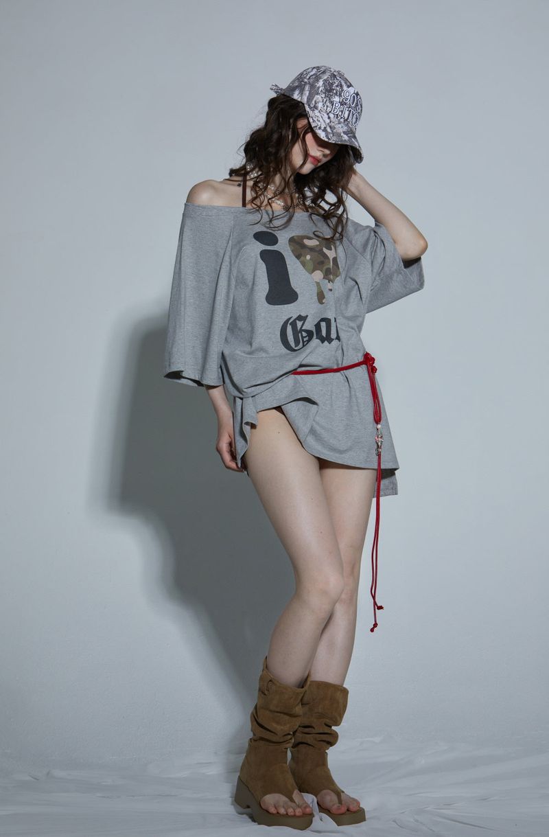LOVE CAMO T-SHIRT