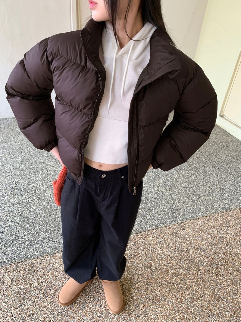 [MADE] Orson Wellon Puffer Crop Short Padding