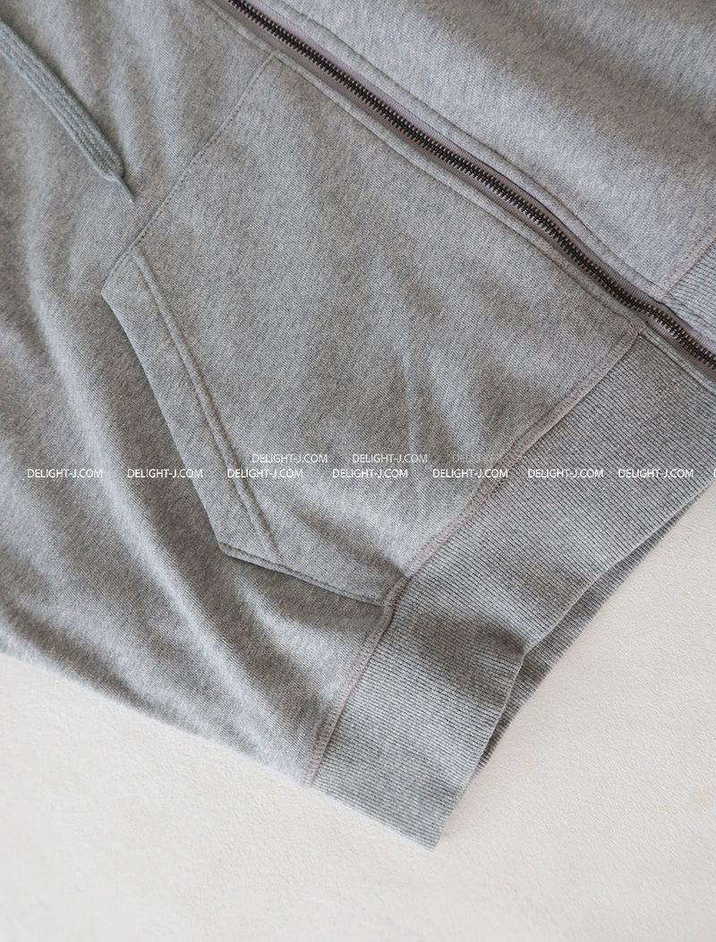 [UNISEX] Chrome Patch Oversized-Fit Hooded Zip-Up Jacket