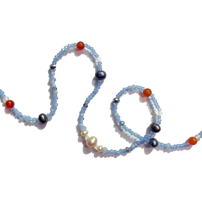 Kichikichiyaya Blueberry Necklace