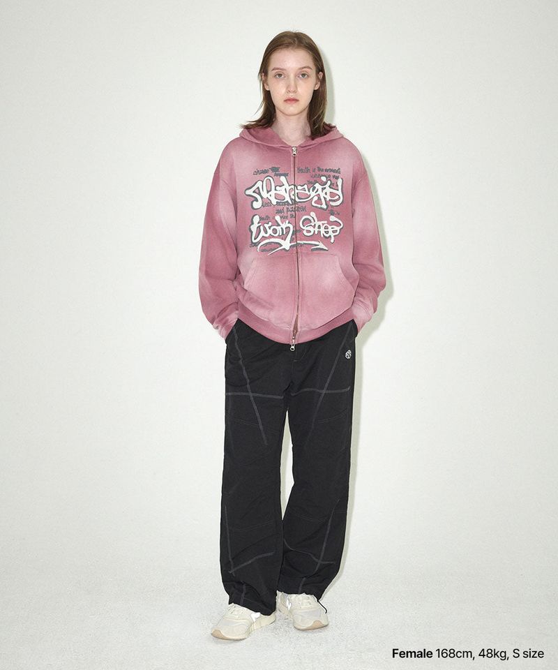COVER STITCH PARACHUTE PANT