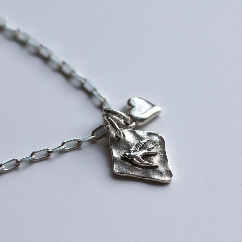 [MADE] BIRDY CHARMS NECKLACE