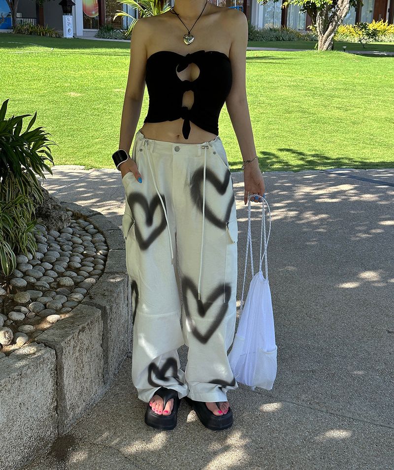 Ribbon Under-Boop Tube Top