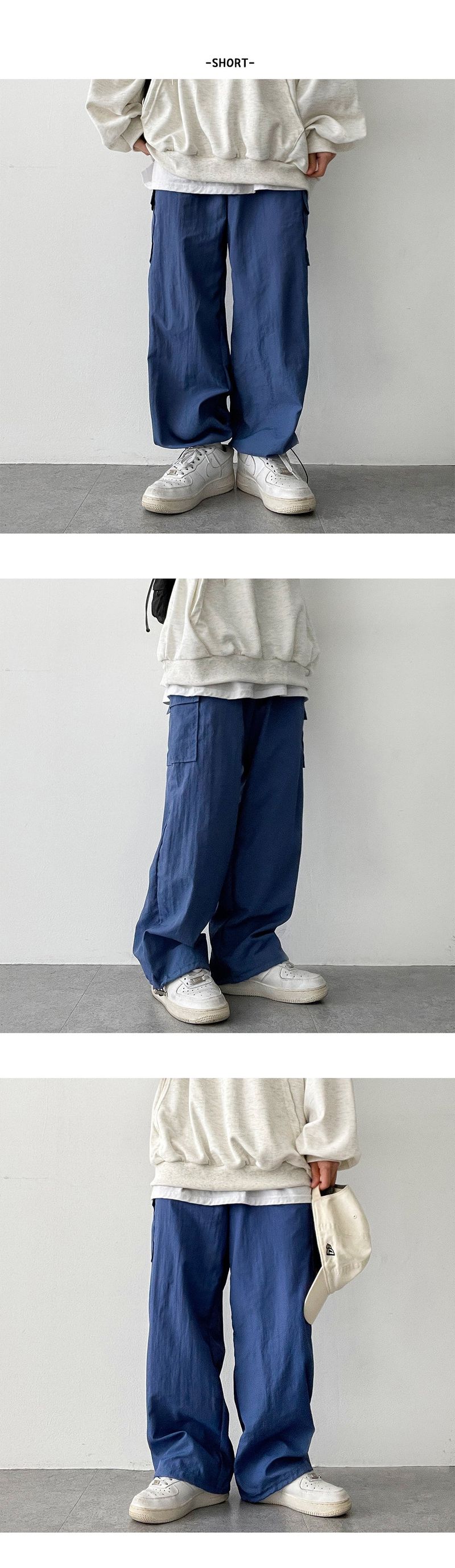 Watch Hem String Cargo Banded Waist Pants