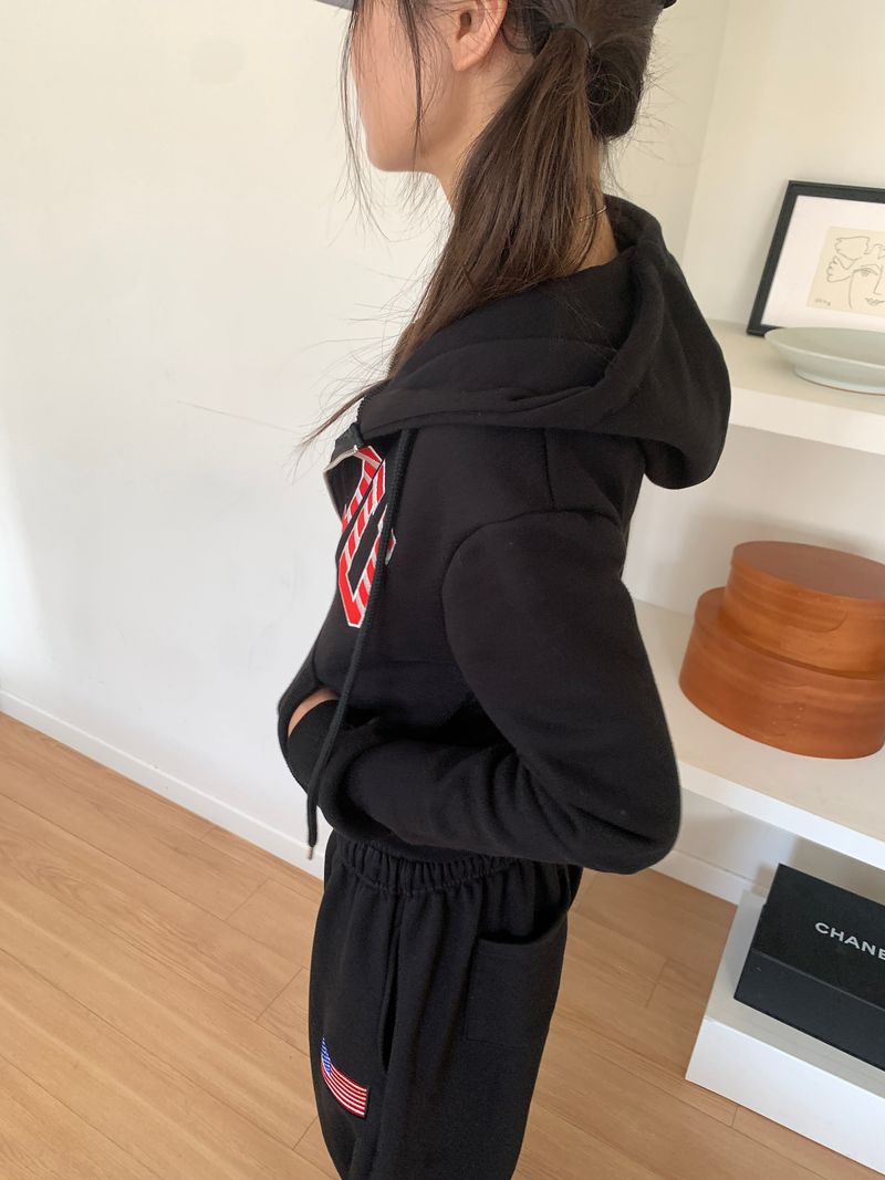 AMERICA HOOD ZIP-UP (2C)