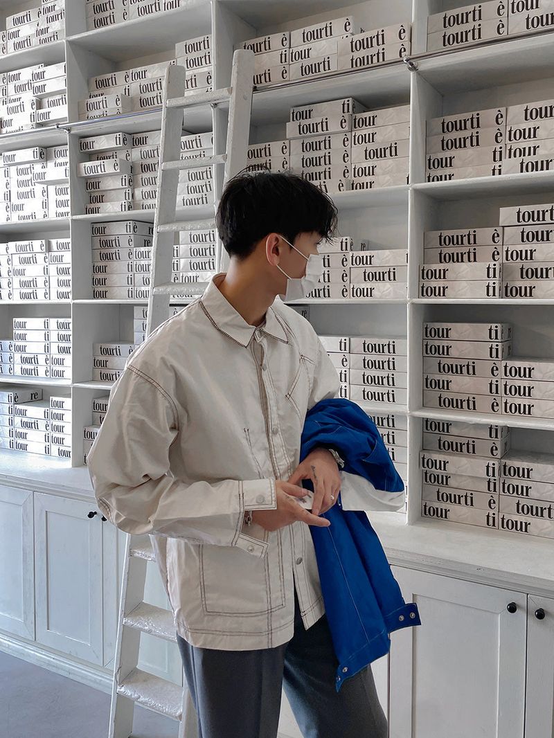 Uno Stitch Spring Jacket (2color)