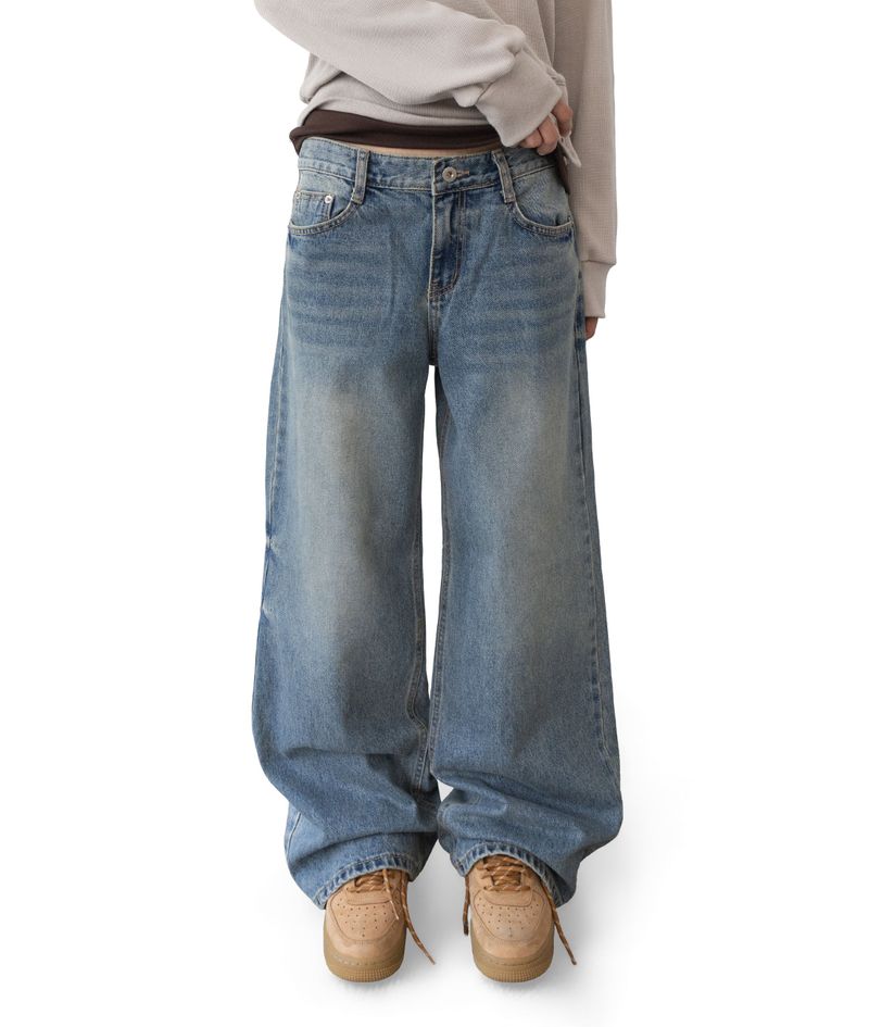 un:tyl(オンタイル)の「NC Low-Rise Wide Jeans(Pants)」