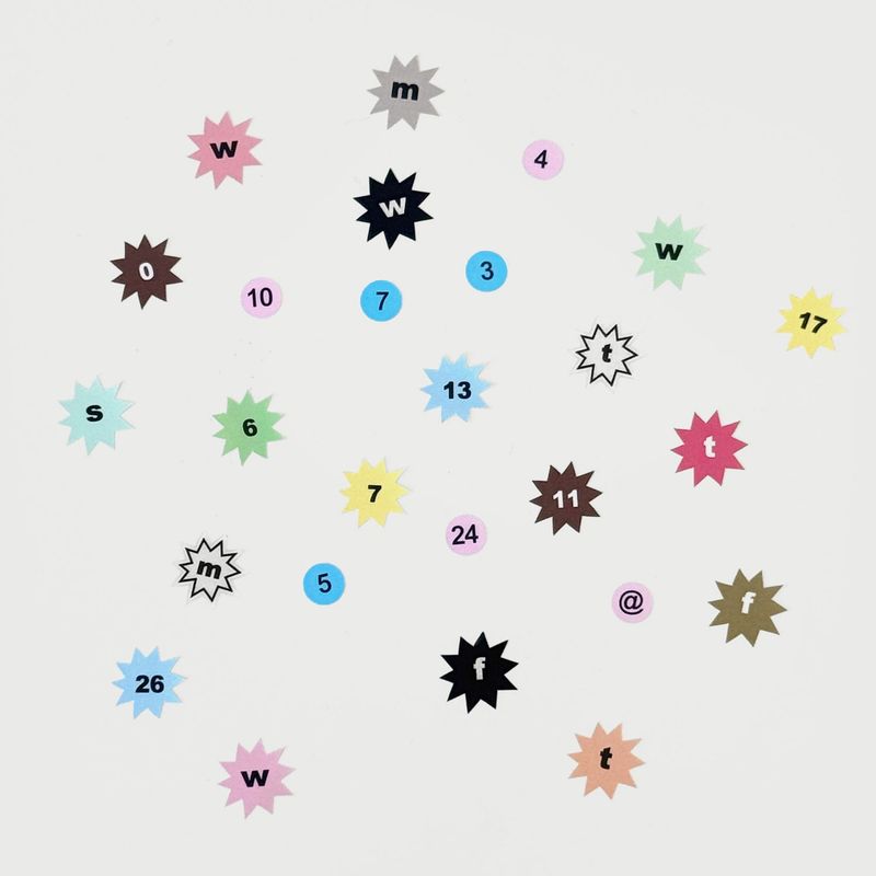 oab day sticker2 set