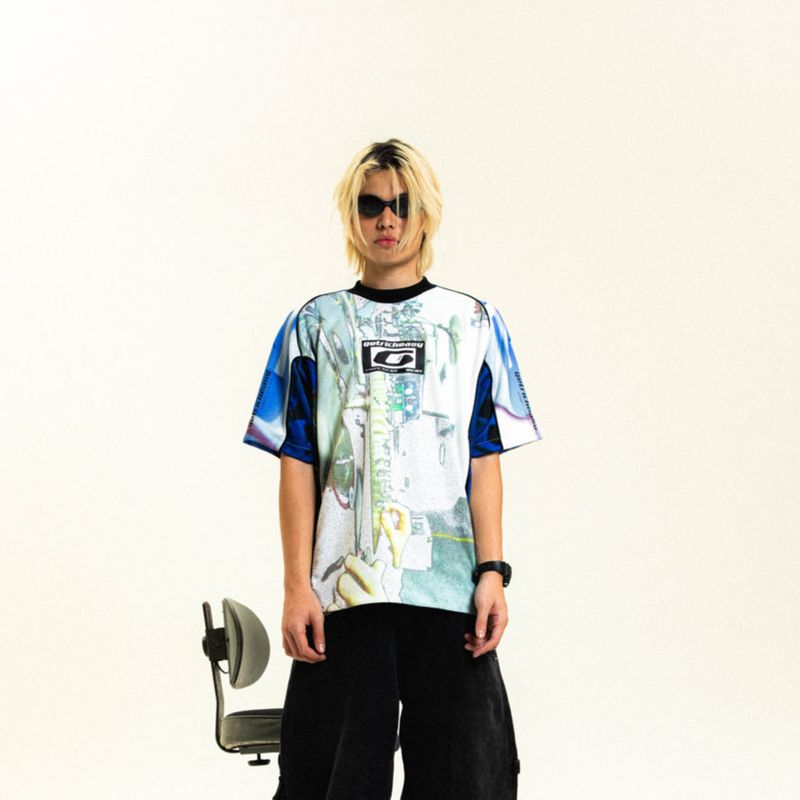Digital Sports Jersey Blue