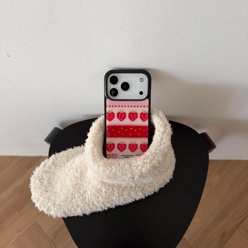 STRIPE STRAWBERRY CASE 