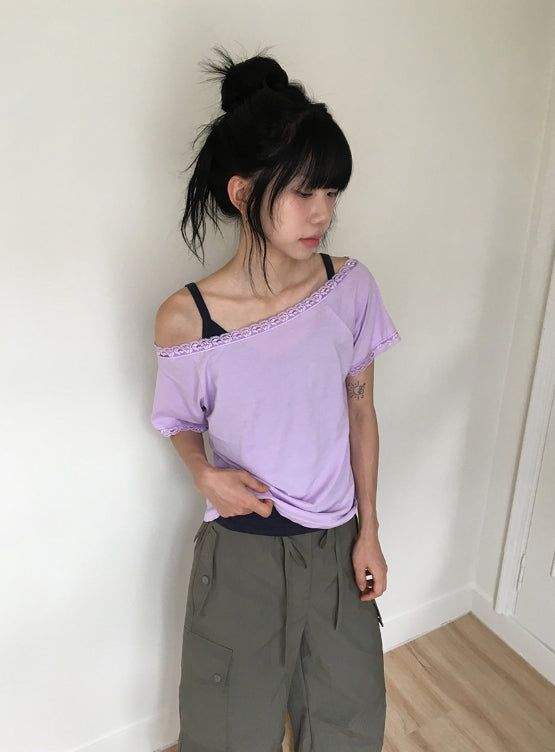 Diena Basic V-Neck Modal Strap Sleeveless
