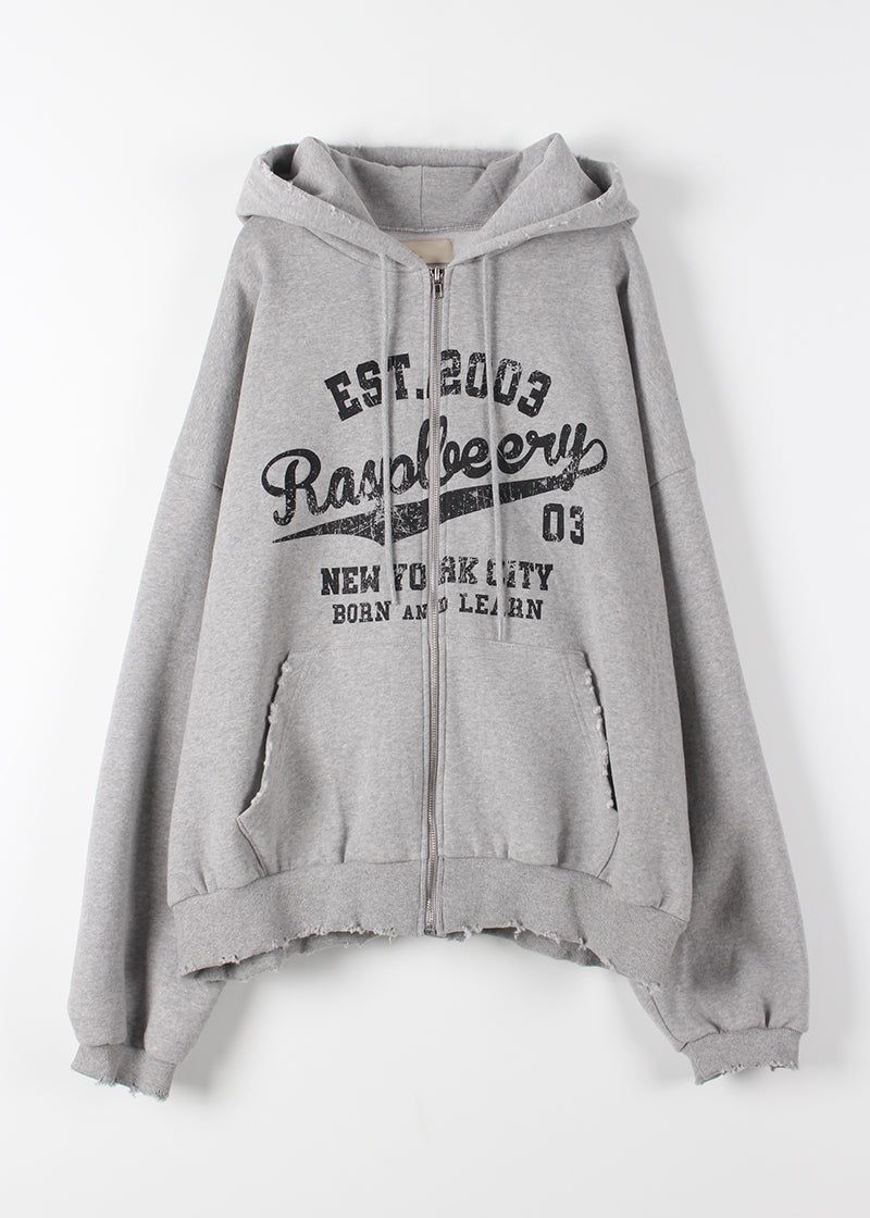 VINTAGE HOOD ZIP-UP