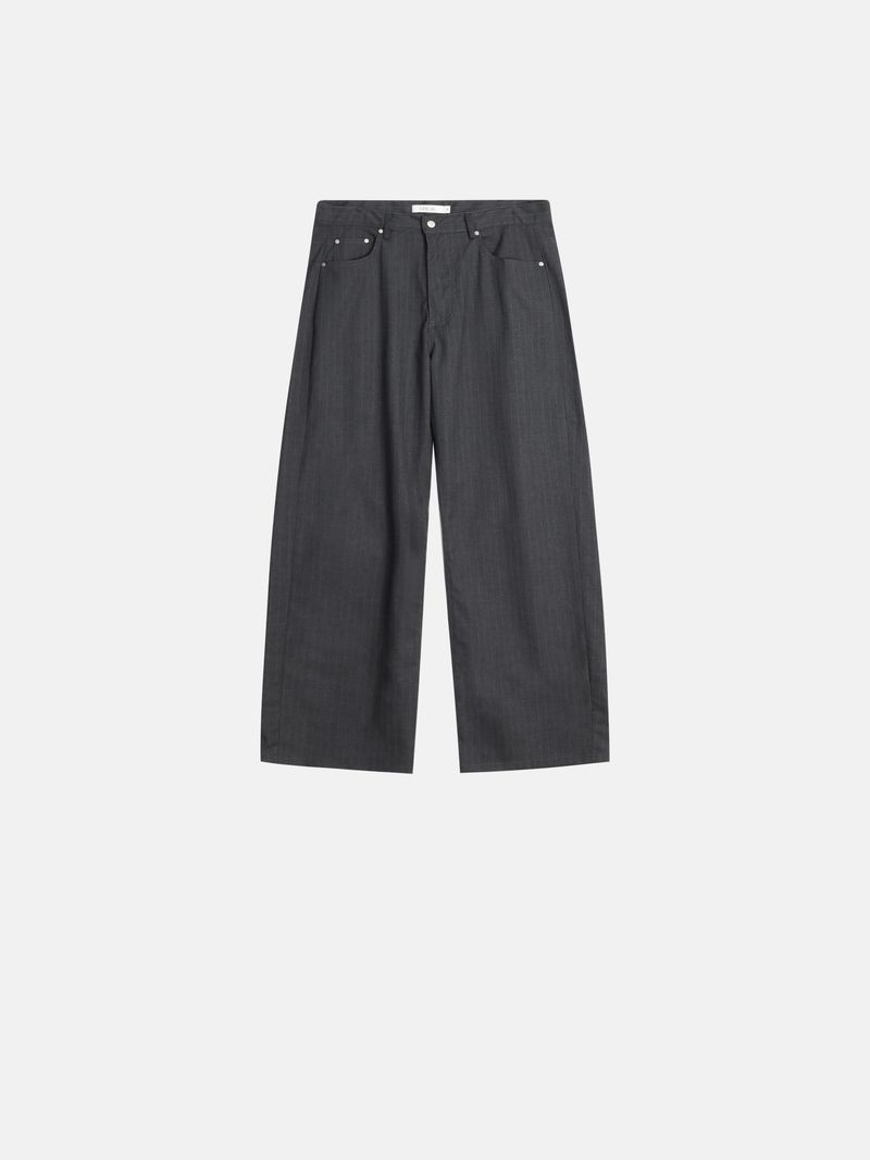 Avan stripe rivet slacks