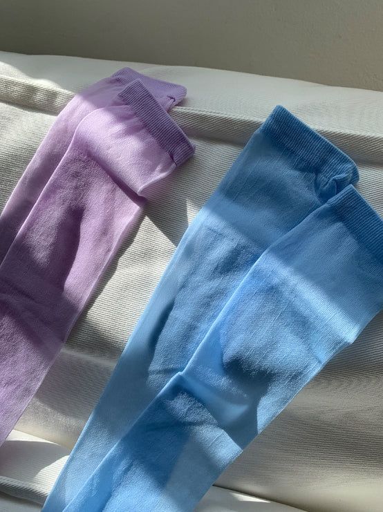 Mion See-through Color Socks