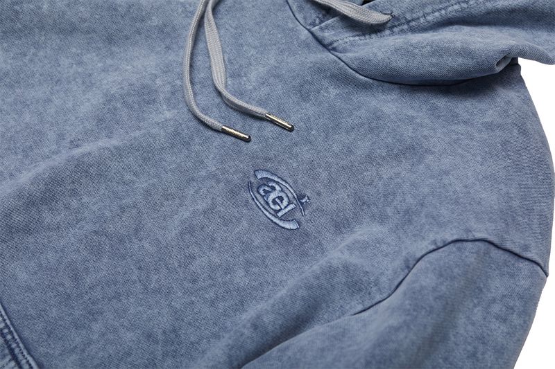 SYMBOL LOGO HOODIE [DENIM]