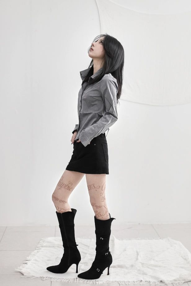 26SS★ [ EEUN MADE] Slim-Double button Shirts