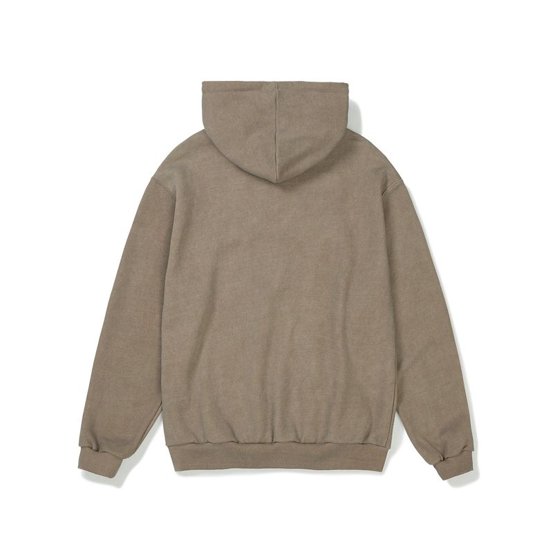 ピグメントヘビージップアップパーカー / Pigment Heavy Hood Zip-Up [COCOA]