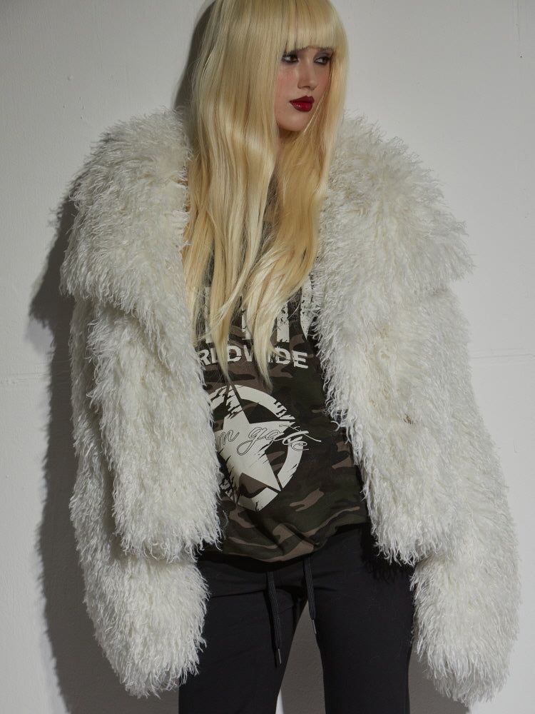 FUR ROBE JACKET