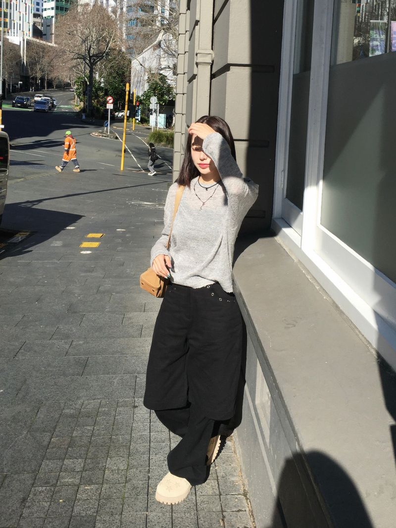 Shawl Button Mood Knit (3c)