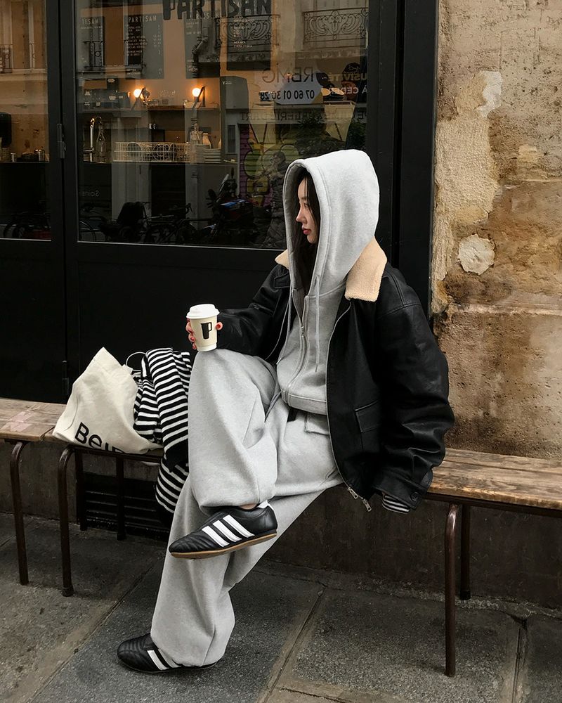 [ORIGINAL] Kyle Wool & Leather 2-Way Jumper