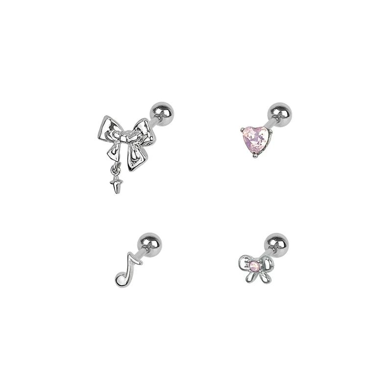 VVV（ブイブイブイ）の「[SET] スウィート メロディ リボン ピアス（アクセサリー）」