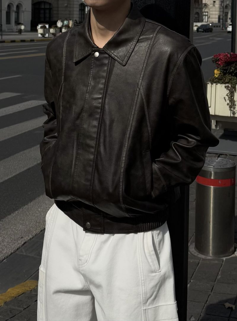 HIMUL STITCH CURVED PANTS