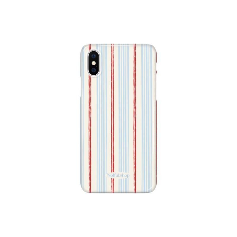 Notful（ノットフル）の「Blue&red case(glossy)（Smartphone Accessories）」